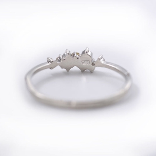Nhẫn Mạ Vàng 18k Đính Đá Pha Lê