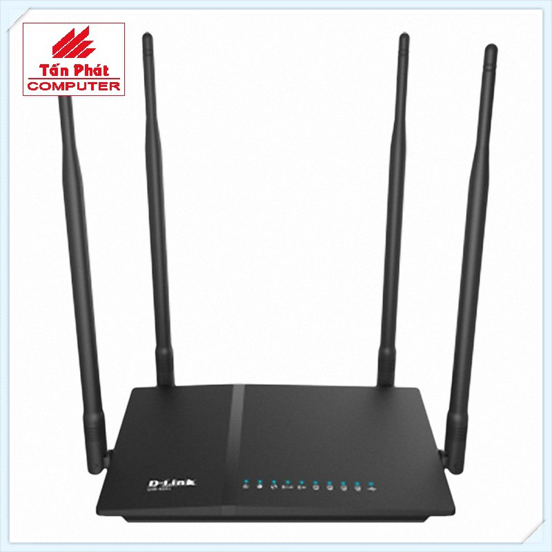 Bộ Phát Wifi 2 Băng Tầng DLink DIR 825 Chuẩn AC1200