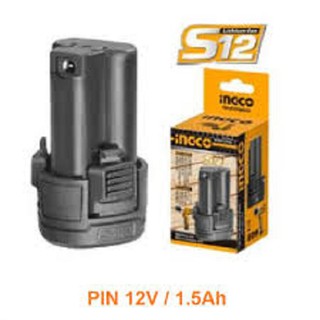 Pin lithum-ion 12v/1.5ah ingco fbli12152