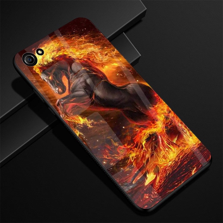 Ốp Lưng OPPO A83, F3 PLUS mặt kính cường lực cao cấp thiết kế Độc Quyền