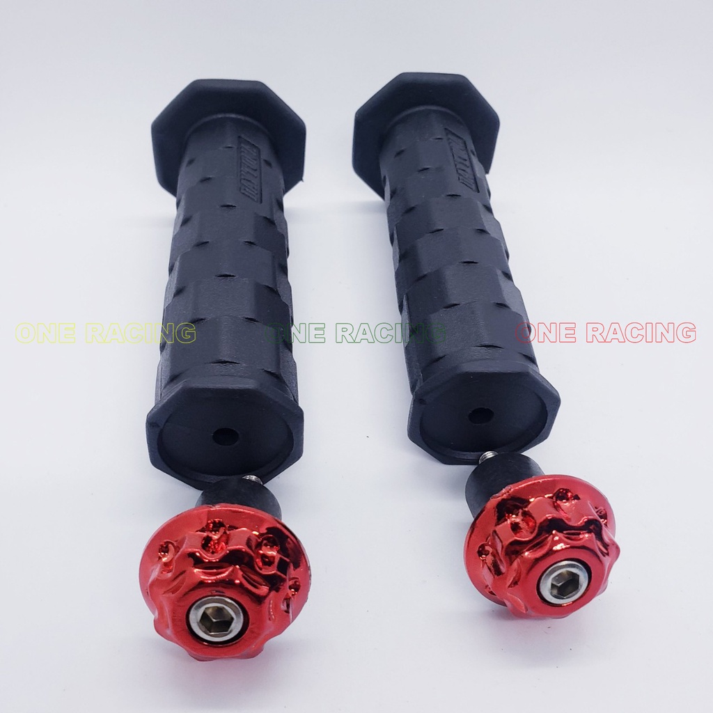 2 Bao tay daytona kèm 2 gù nhựa kiểu salaya đỏ gắn tay nắm xe máy sirius exciter vario sh winner wave...