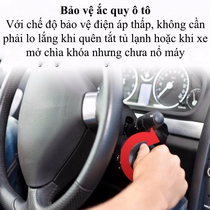 Tủ lạnh mini dùng trên ô tô Alpicool DC15 điều khiển qua điện thoại - HÀNG CHÍNH HÃNG