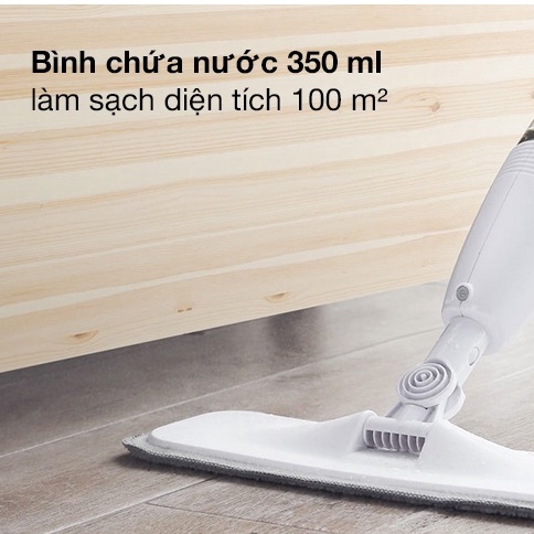 Cây lau nhà Xiaomi Deerma thông minh xoay 360 độ 2 trong 1 (Xịt nước &amp; Lau) TB500 - HAPOS