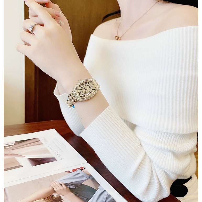 Đồng hồ nữ Christian Van Sant dây thép không gỉ, kích thước 36mm