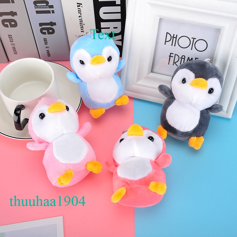 Móc khóa thú bông treo balo đáng yêu ngộ nghĩnh  MÓC KHÓA CHIM CÁNH CỤT  DỄ THƯƠNG