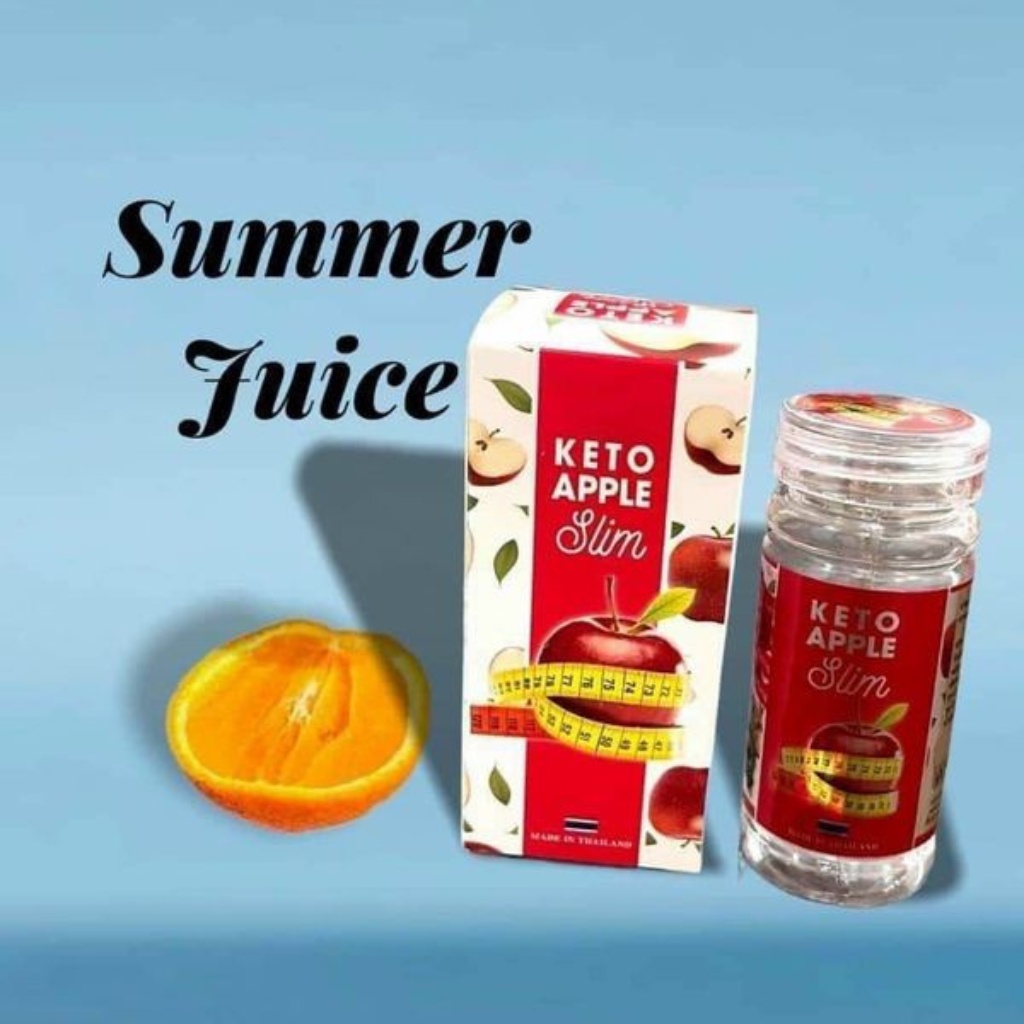 Giảm cân Keto Apple Slim Trà giảm cân nhanh cấp tốc an toàn thảo mộc không phải thuốc giảm cân