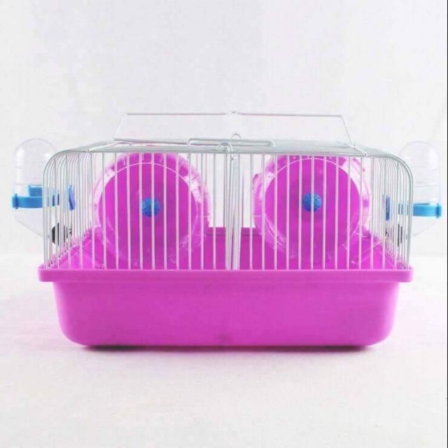 Lồng hàng xóm vui vẻ. Lồng ngăn đôi nuôi Hamster