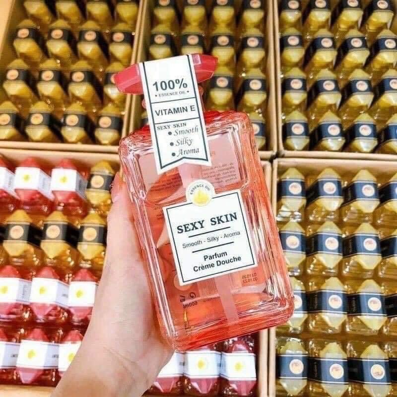 Sữa Tắm Nước Hoa Sexy Skin 600ml Của Pháp.