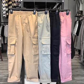 [CÓ SẴN-ẢNH THẬT TOÀN BỘ] - QUẦN TÚI HỘP - BOX PANTS