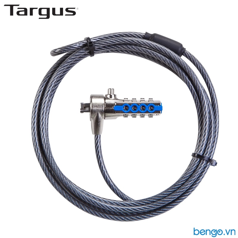 Khóa Laptop TARGUS DEFCON Resettable T-Lock Combo Cable Lock Polybag - PA410BX