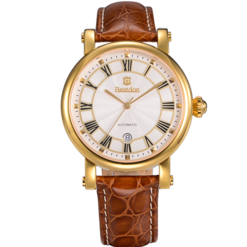Đồng hồ nam Bestdon BD7736G dây da (Nâu)