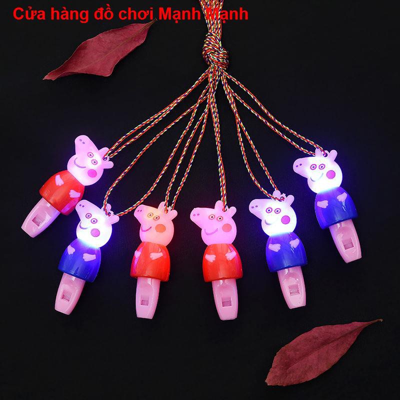 Sáng đồ chơi trẻ em heo đất Peppa còi chợ đêm sự kiện khuyến mại quà tặng nhà giải thưởng khai trương   đồ chơi