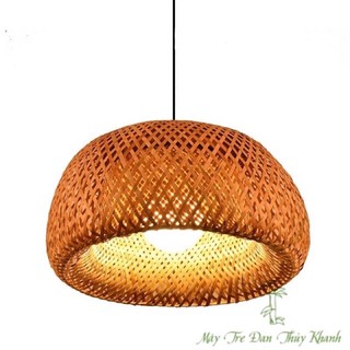 chao đèn tre 2 lớp trang trí tết
