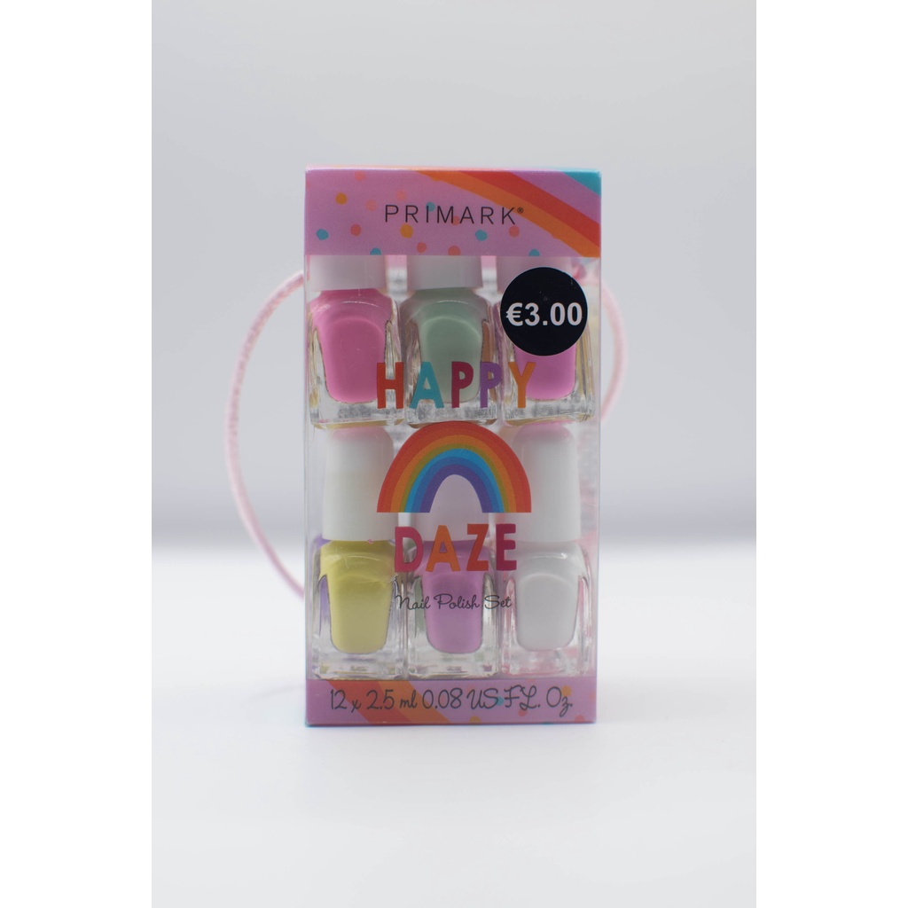 Set sơn móng tay hữu cơ Primark cho bé