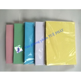 Bìa màu a4 thái lan - 100 tờ / xấp