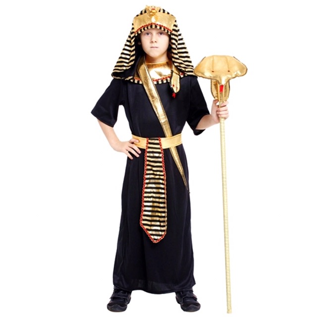 B0106 pharaoh Set Trẻ Em Trang Phục Ai Cập Ai Cập Trẻ Em Ai Cập