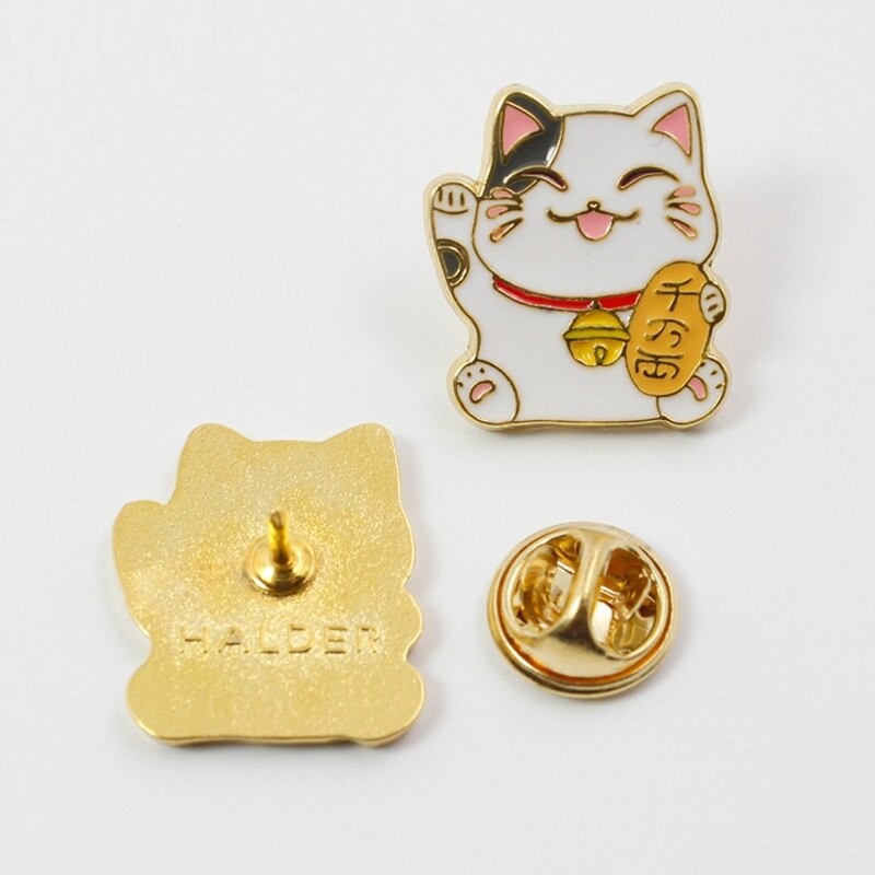 Pin cài áo mèo Neko Nhật Bản - GC099