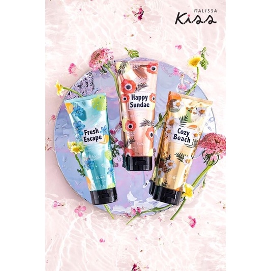 Sữa dưỡng trắng da toàn thân hương nước hoa Malissa Kiss 226g - Sunshine Series