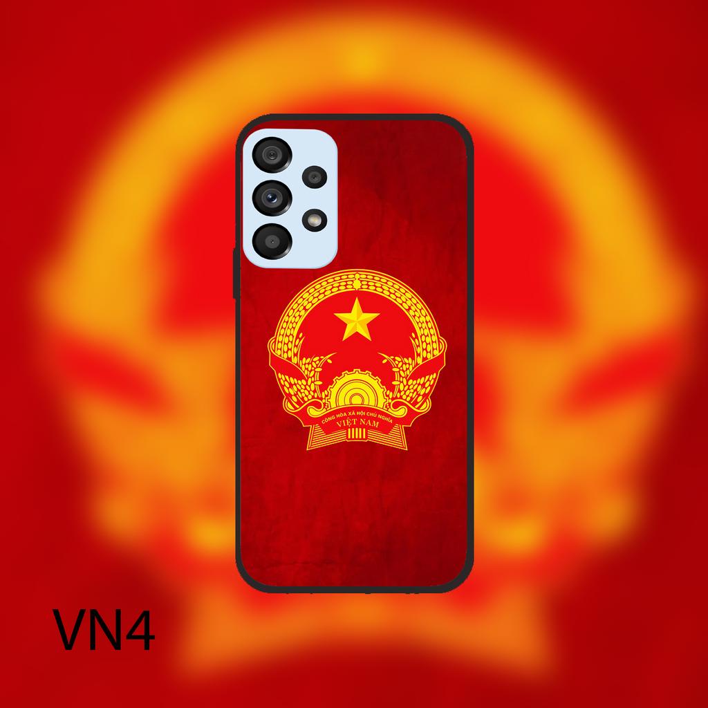 Ốp Samsung A13 - A23 - A33 - A53 in hình cờ đỏ sao vàng , quốc huy , quốc hiệu , quốc kỳ việt nam yêu nước