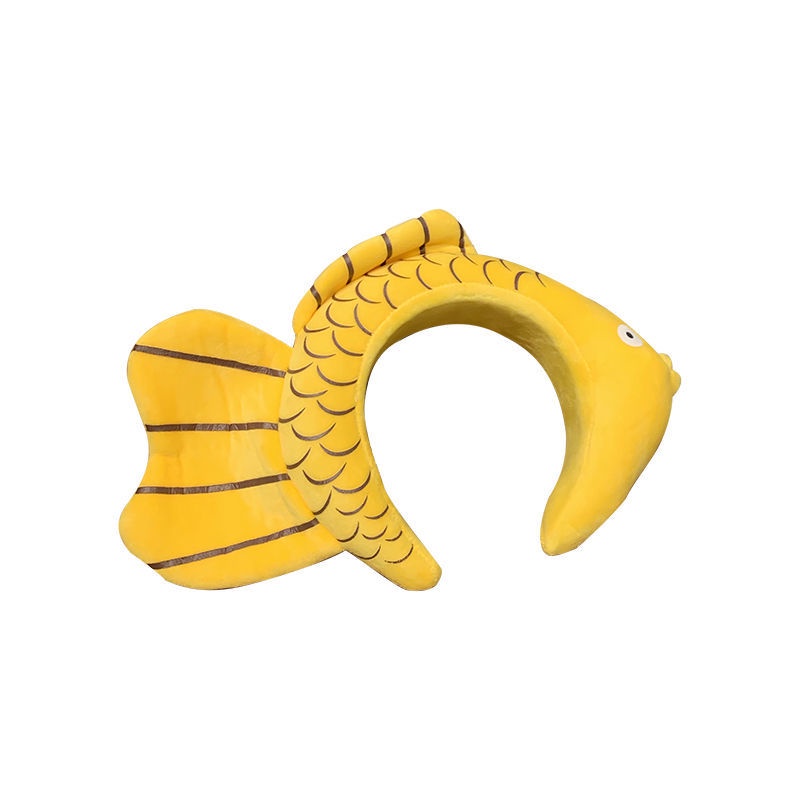 Băng Đô Cài Tóc Bản Rộng Không Trượt Họa Tiết Hoạt Hình Dễ Thương Cho Nữ