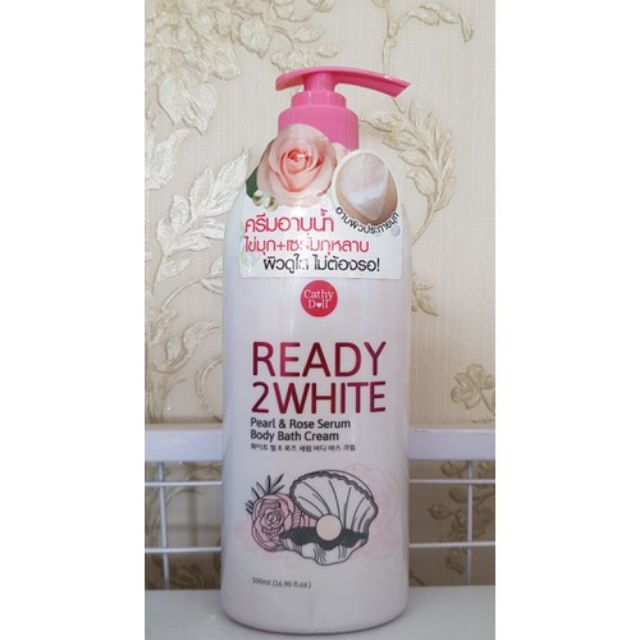 Sữa Tắm Dưỡng Trắng Da Ready 2 White Ngọc Trai Thái lan