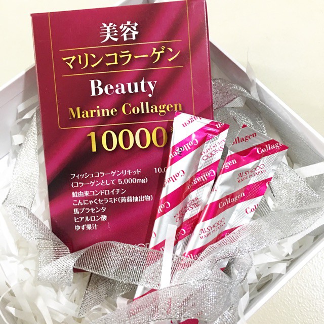 Hộp 15 gói Collagen marine beauty Nhật