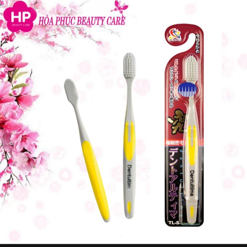 Bàn Chải Đánh Răng Loại Mềm Dentultina JR-TL-S1 Cán Nhựa Màu Xám  (1 Cây)