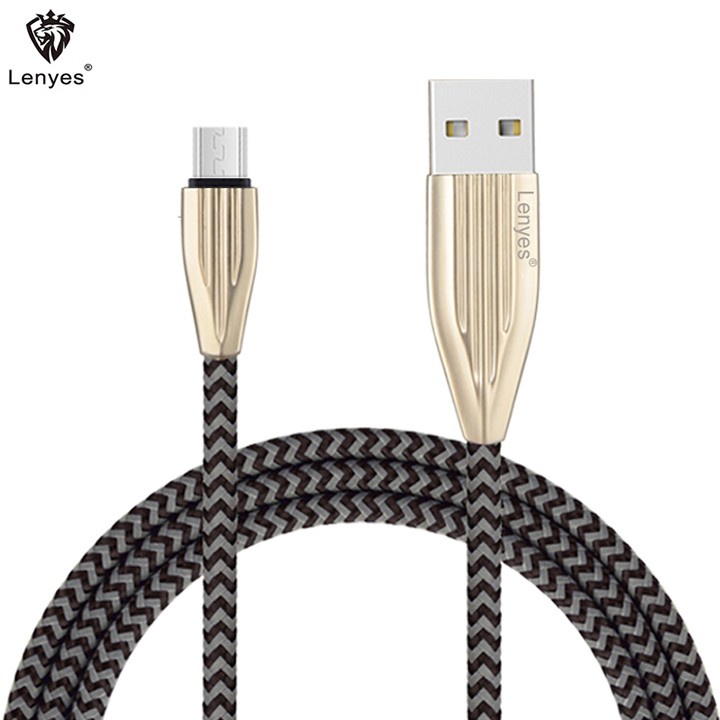 Cáp Sạc Nhanh Lenyes Micro USB LC706 Cho Android - Cáp Sạc Chính Hãng