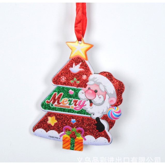 Phụ kiện trang trí noel Set 3 Hình treo (mẫu ngẫu nhiên) A39