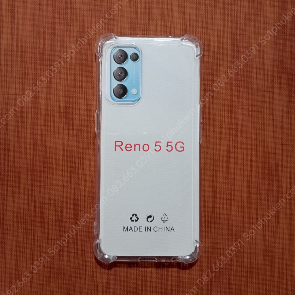 Ốp lưng Oppo Reno 5 4G / 5G chống sốc bảo vệ cam siêu bền