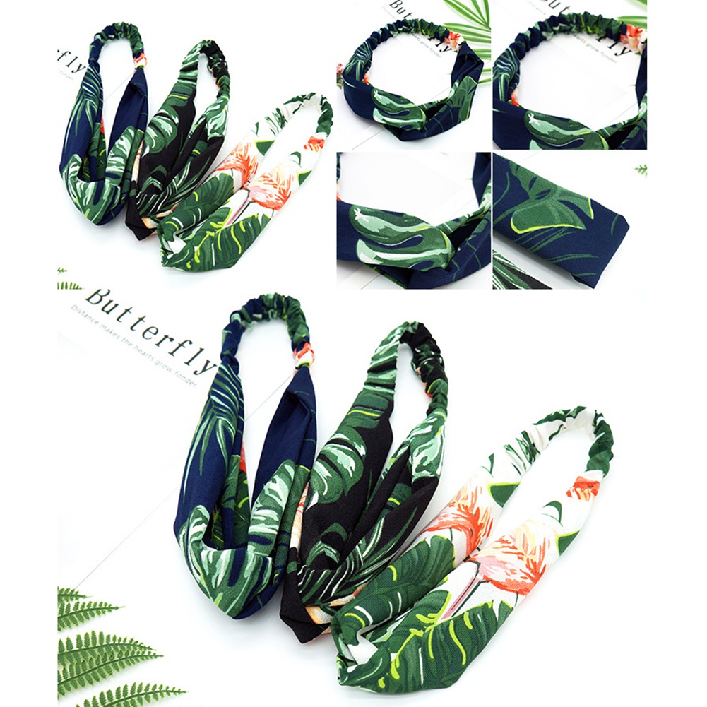 Băng Buộc Đầu In Họa Tiết Xinh Xắn Cho Nữ