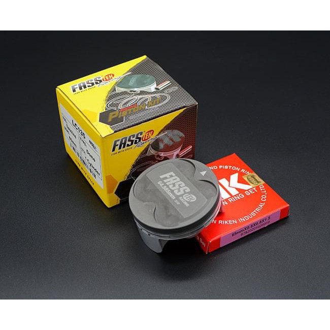 Bộ Piston nén Fasstek Racing 65mm 3 bạc cho Exciter_Dochoixemaynhapkhau