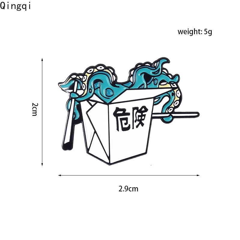 Ghim cài áo MISS ZOE hình bạch tuộc thời trang