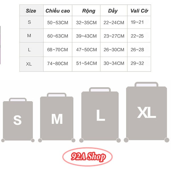 VỎ BỌC VALI DU LỊCH KHỦNG LONG XANH CỐM VỎ DẦY
