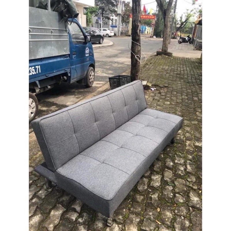 Ghế sofa giường nằm gấp gọn cao cấp chính hãng giá rẻ chất vải mịn êm ái chân ghế inox chịu lực tốt