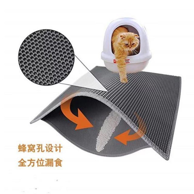 Thảm lọc cát lót nhà vệ sinh mèo