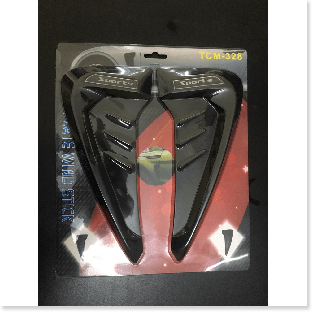 Mang cá giả hốc gió thể thao Sport dán sườn xe