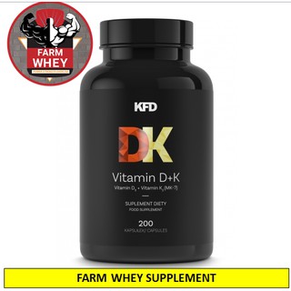 HỖ TRỢ XƯƠNG KHỚP, HỆ MIỄN DỊCH (200 VIÊN) – KFD VITAMIN D3 K2 MK7