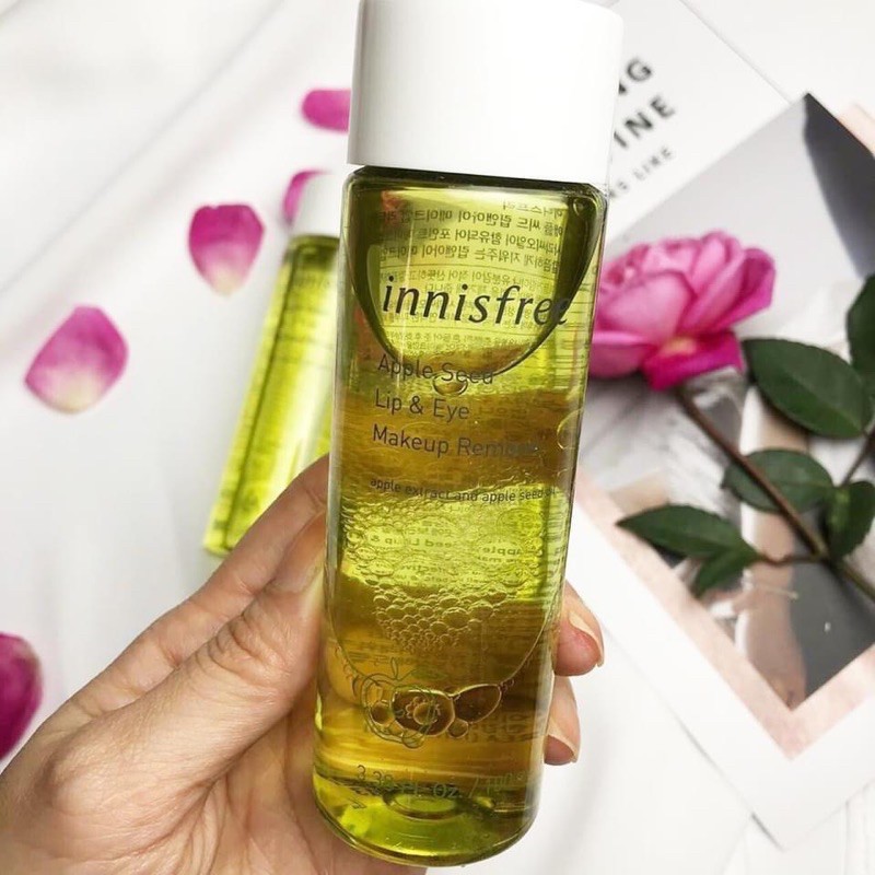 TẨY TRANG MẮT MÔI TÁO XANH APPLE JUICY LIP & EYE REMOVER
