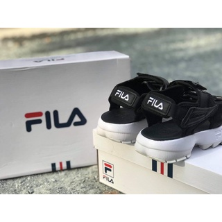 [ Chinh Hang ] Giày Sandals Fila đen