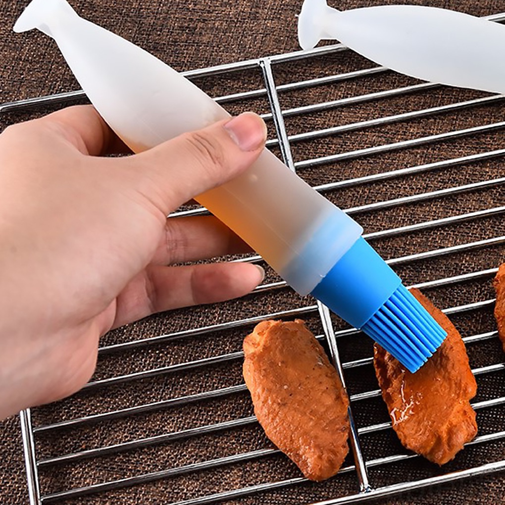 Silicone Cọ Silicon Trong Suốt Chịu Nhiệt Cao Dùng Phết Dầu Nướng Bbq Đa Năng