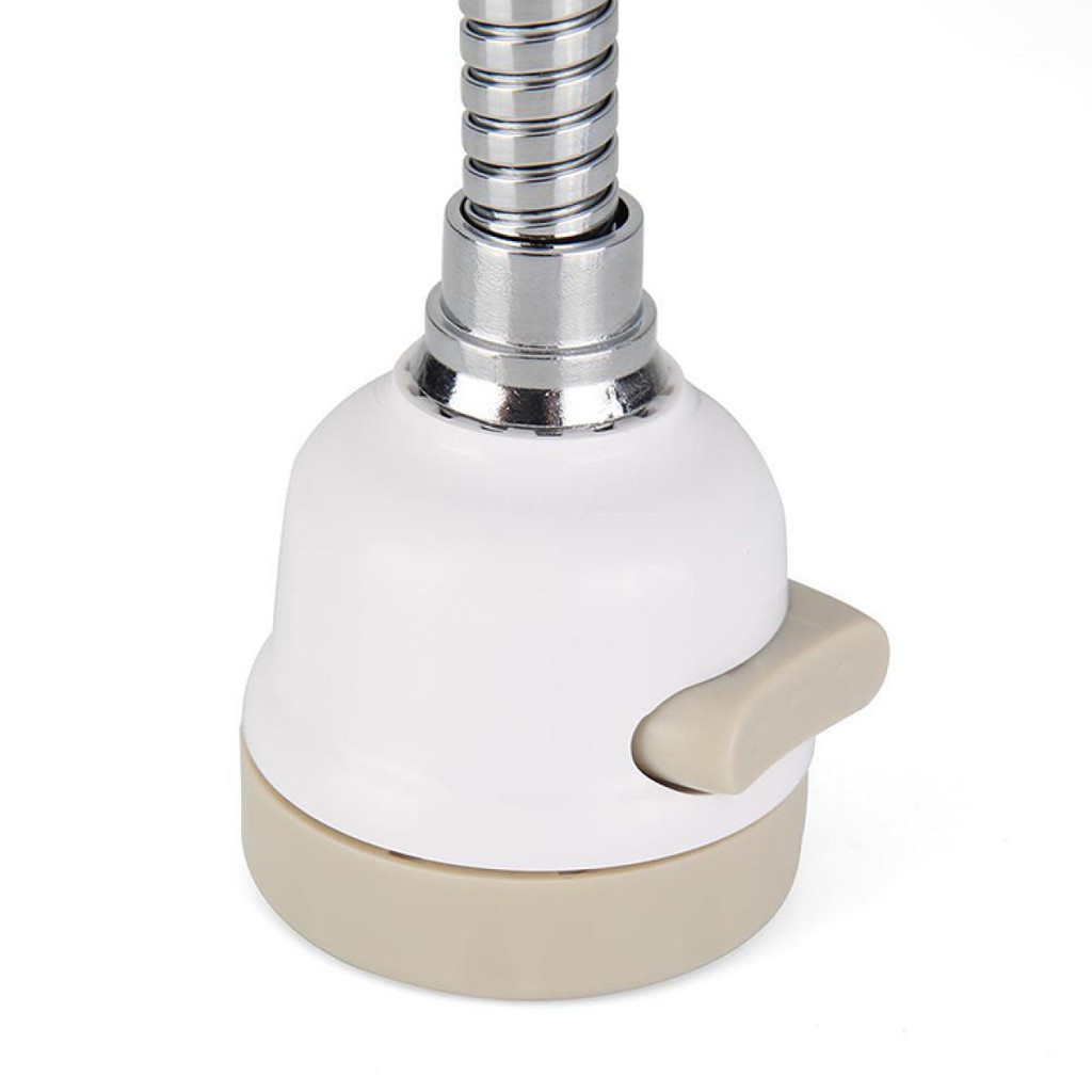 Vòi nước rửa bát inox tăng áp xoay 360 độ 3 chế độ dài