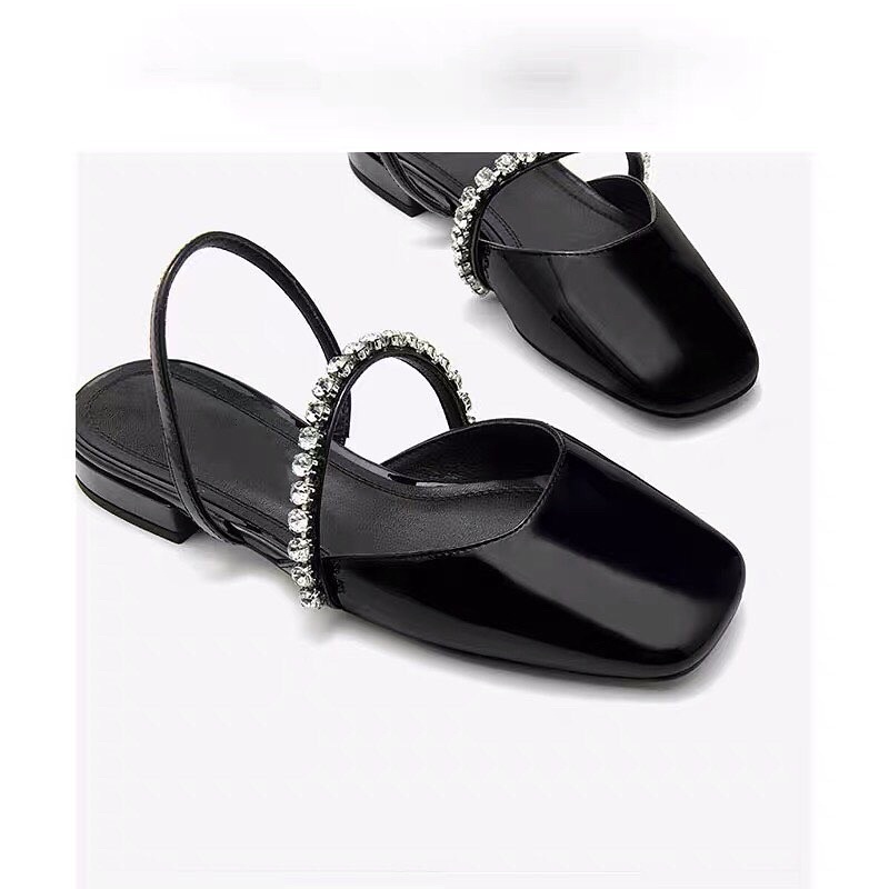 Giày bệt CK xuất dư quai ngang