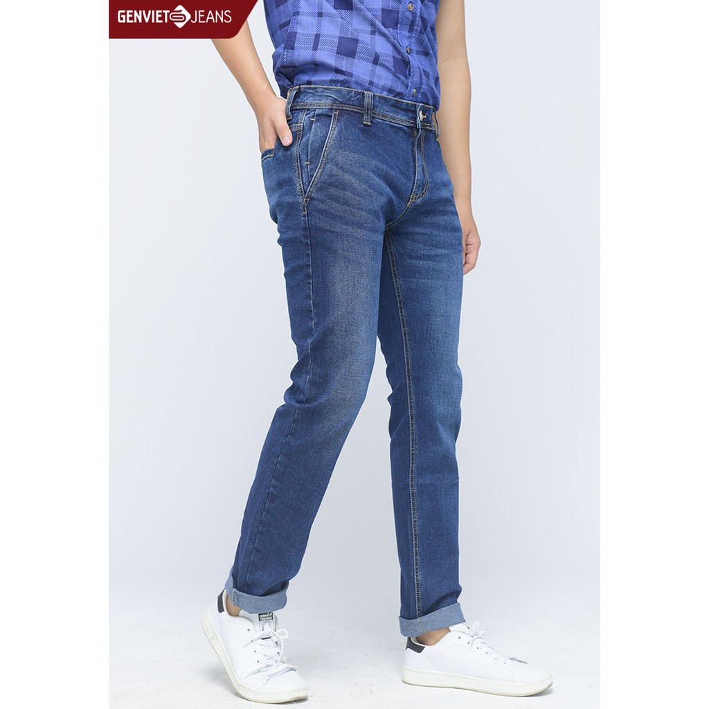  Quần dài jeans nam T1103J971 GENVIET | BigBuy360 - bigbuy360.vn