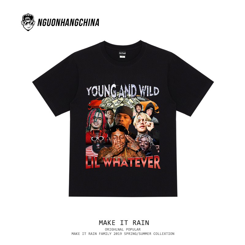 Áo phông Make It Rain cộc tay- Young And Wild