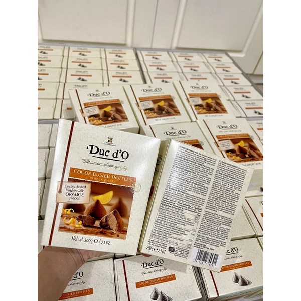 Socola Duc D'O Cocoa Dusted Truffles 200g