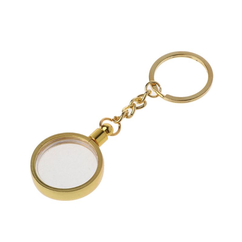 Móc khóa đồng xu kỉ niệm 27mm/1.06&quot; thời trang