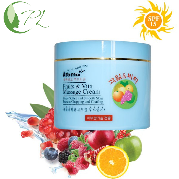 Kem Massage Trái Cây AROMA  made in KOREA
