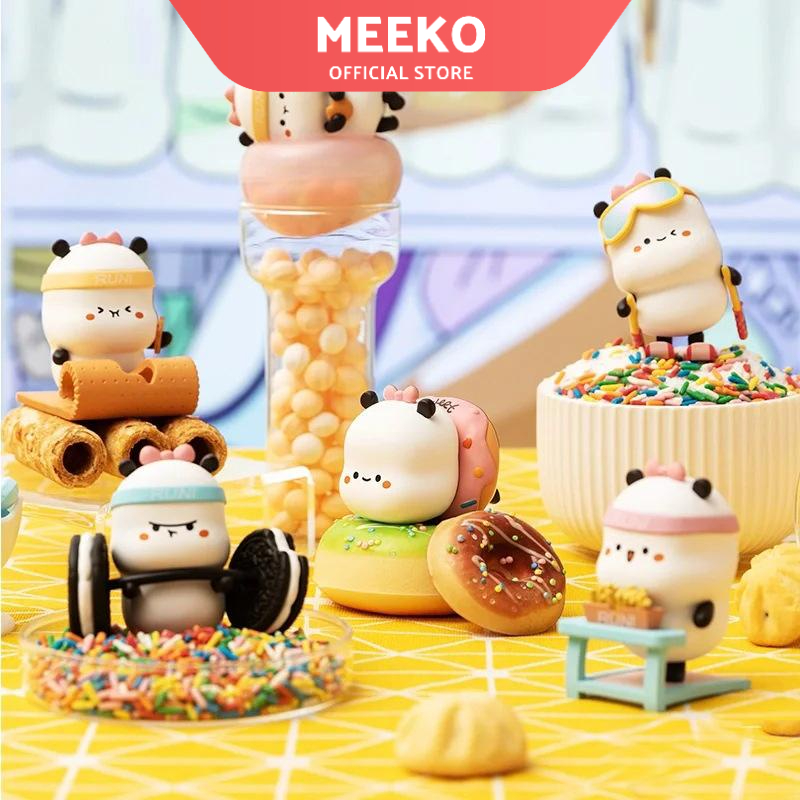 Mô hình Gấu trúc dễ thương Gachu Decor trang trí bàn làm việc, giá sách  MEEKO