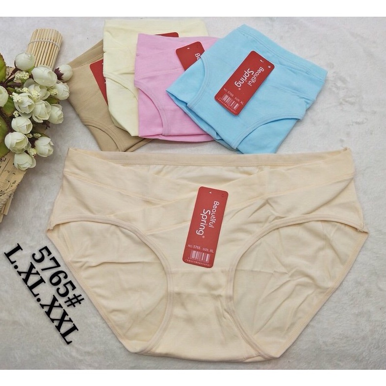 10 QUẦN LÓT COTTON BÀ BẦU 5765#